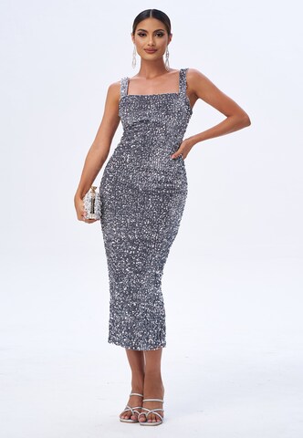 Moda Minx Abendkleid 'Indre' in Grau
