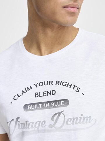 BLEND Shirt 'PILO' in Wit