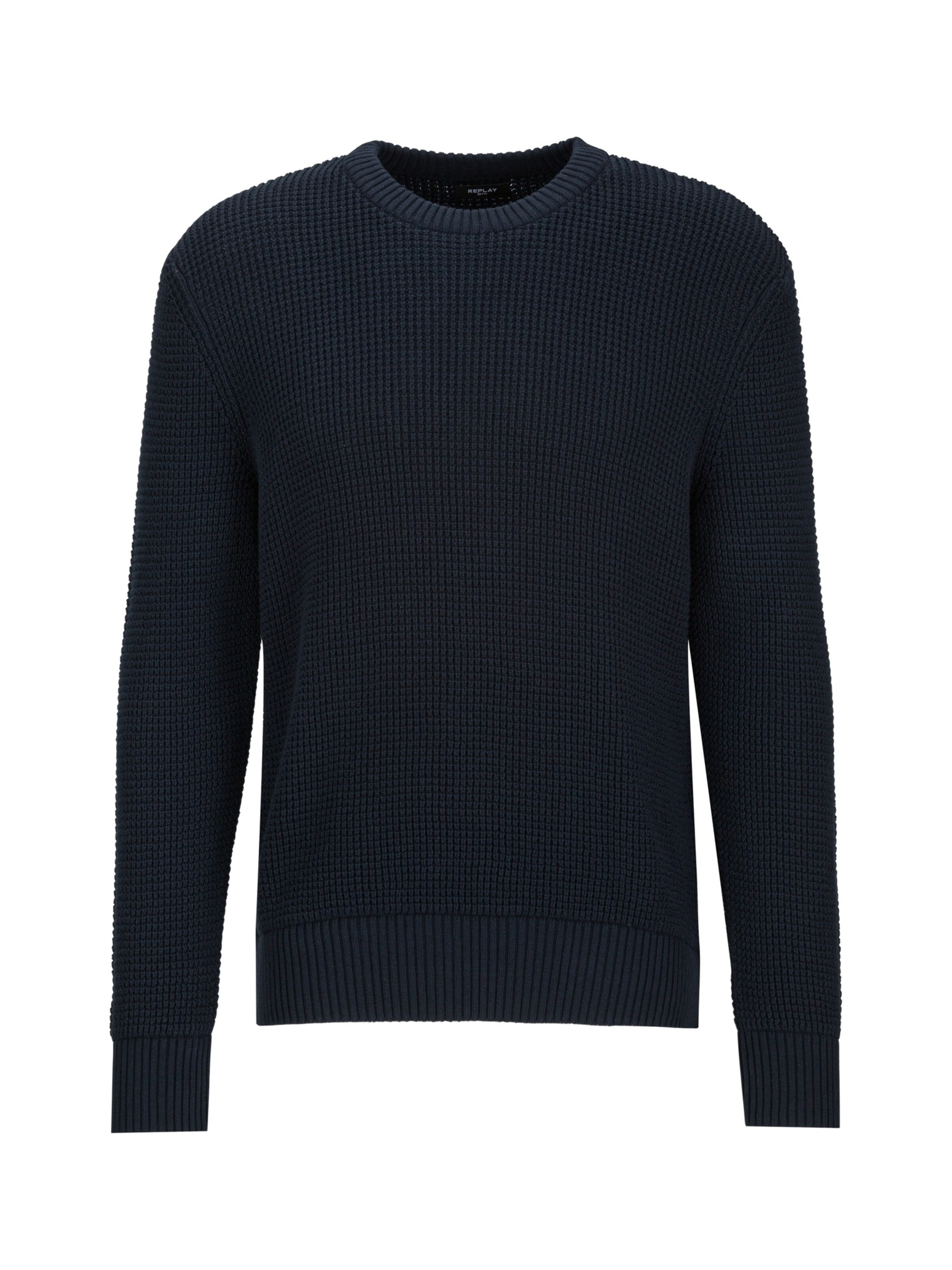 19V69 ITALIA Sweater in Blue: front