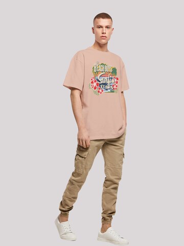 T-Shirt 'The Beach Boys ' F4NT4STIC en beige