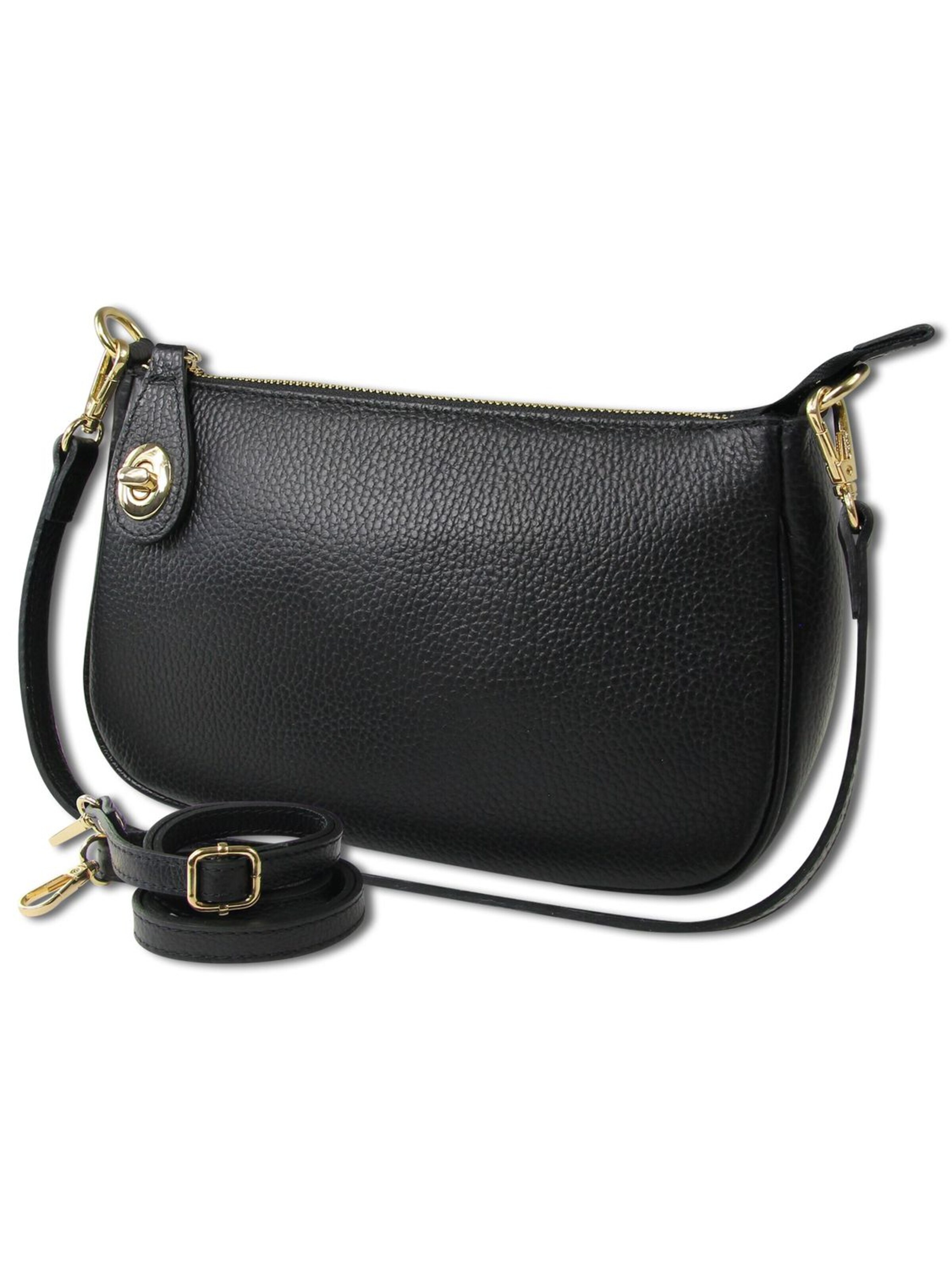 Toscanto Shoulder Bag in Black: front