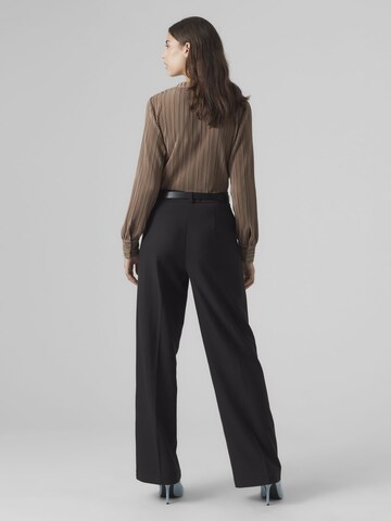 VERO MODA Bluse 'AURORA' in Braun