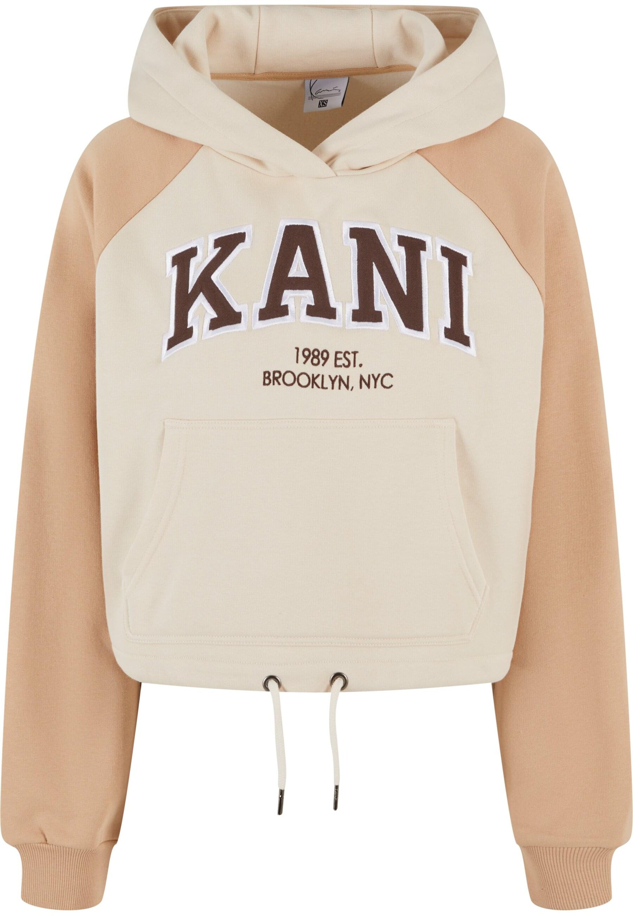 Karl Kani Sweatshirt in Beige: front