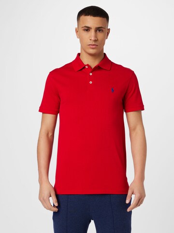 Polo Ralph LaurenSlim Fit Majica - crvena boja: prednji dio