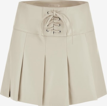 GUESS Rok 'EMERY' in Beige: voorkant