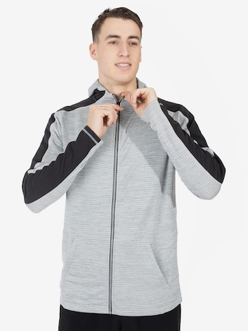 Veste de sport Spyder en gris : devant