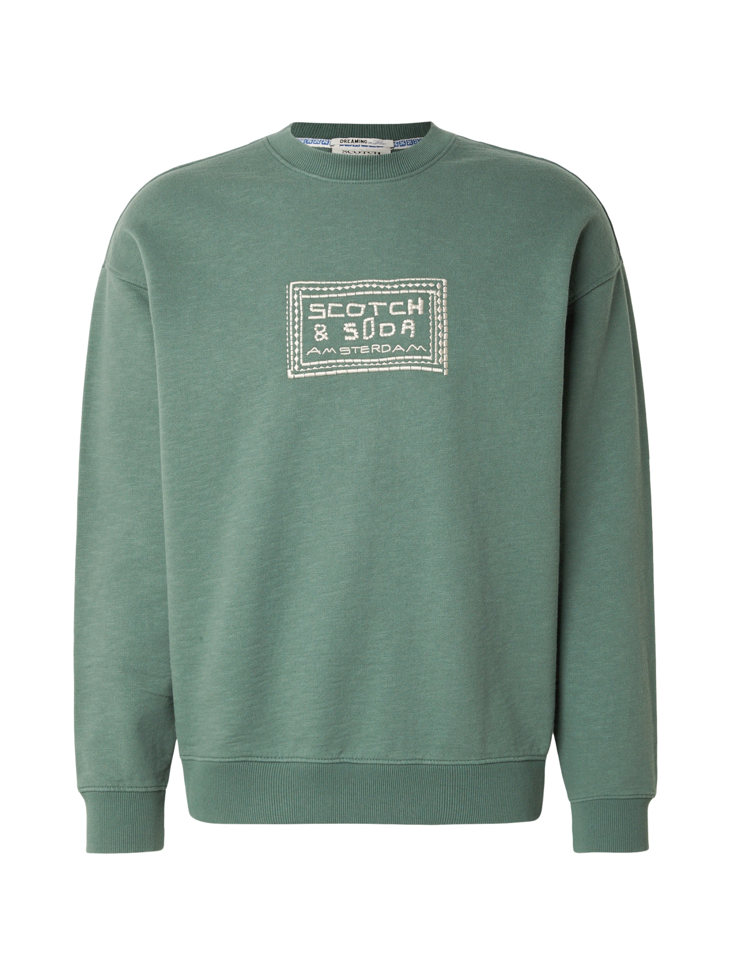 SCOTCH & SODA - Sweatshirt em verde: frente