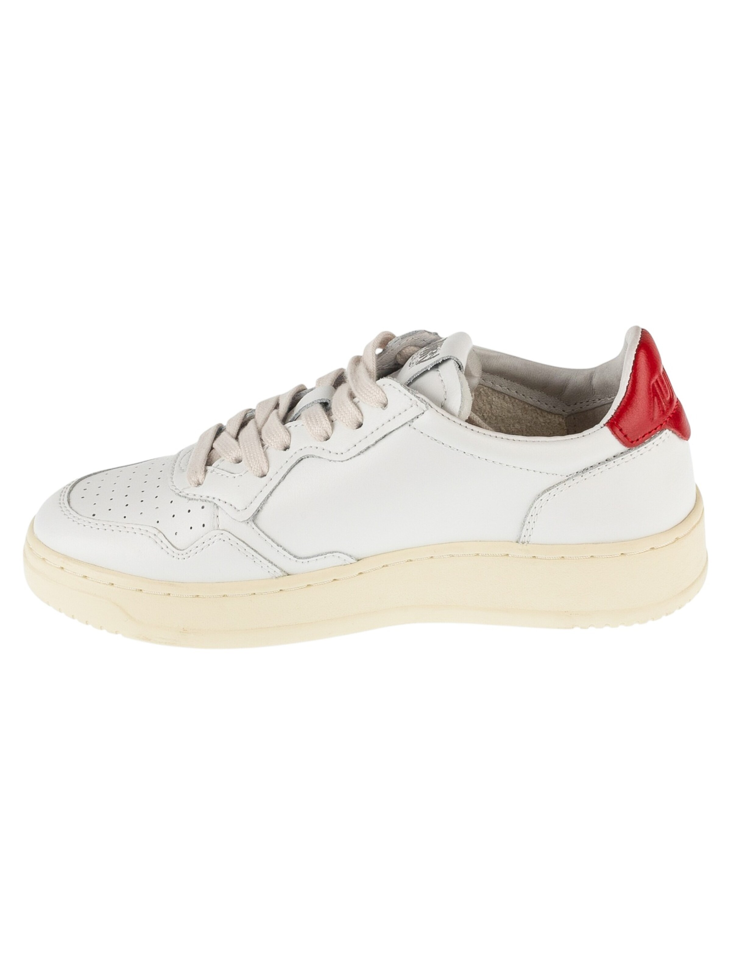 Autry Sneakers laag 'Autry Medalist Leather Low' in Wit