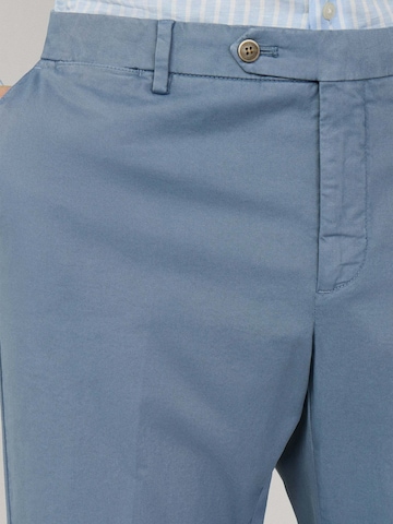 Coupe slim Pantalon chino 'Kenssinton' Hackett London en bleu
