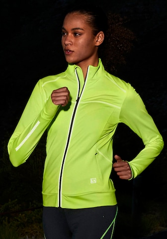 LASCANA ACTIVE Športna jakna | zelena barva