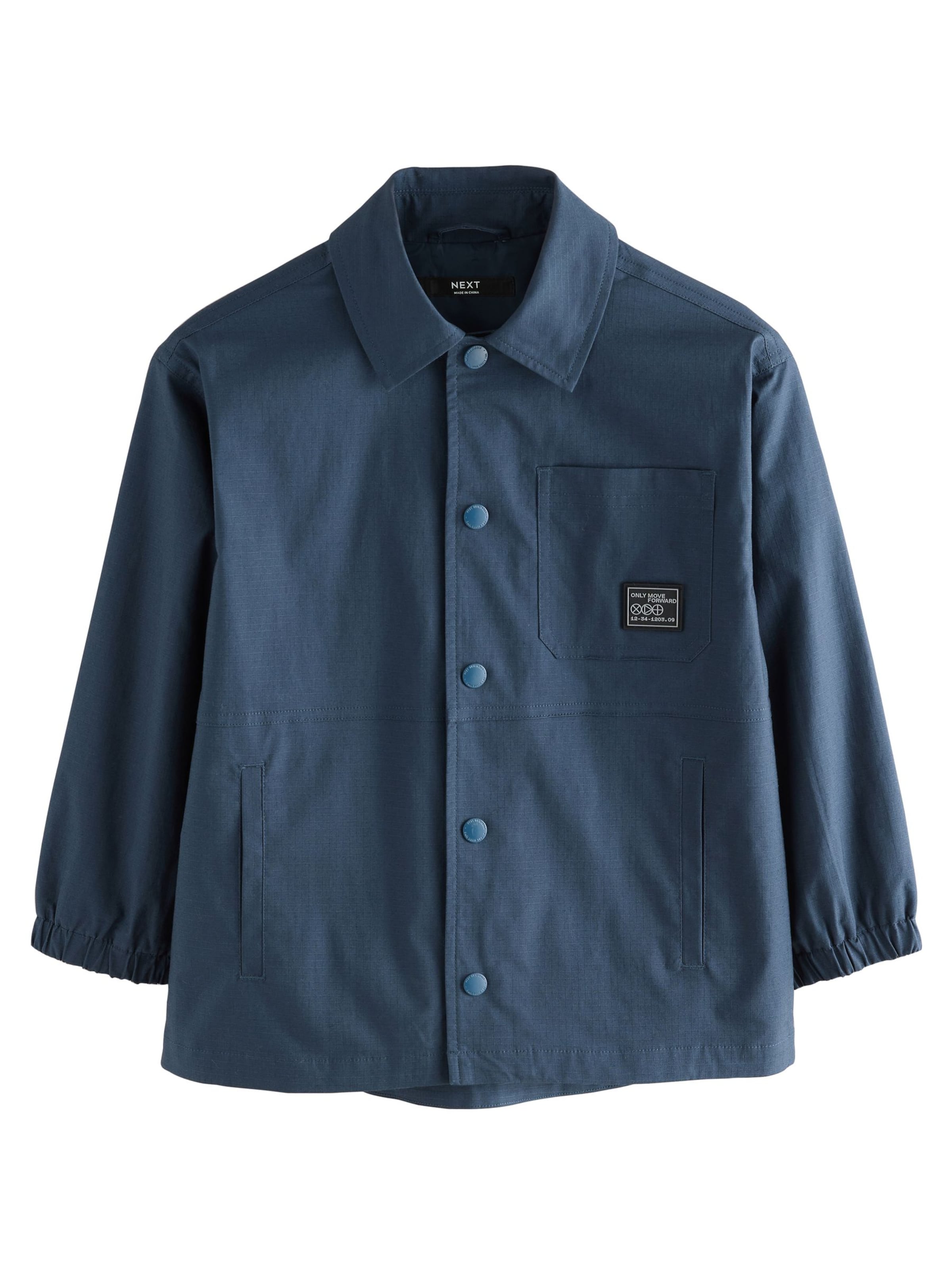 Veste mi-saison Next en bleu : devant