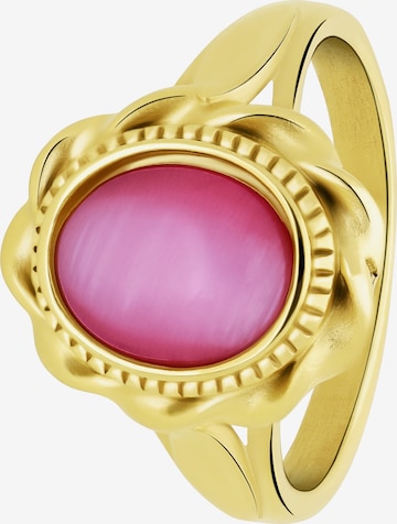 Lucardi Ring in Gold: front