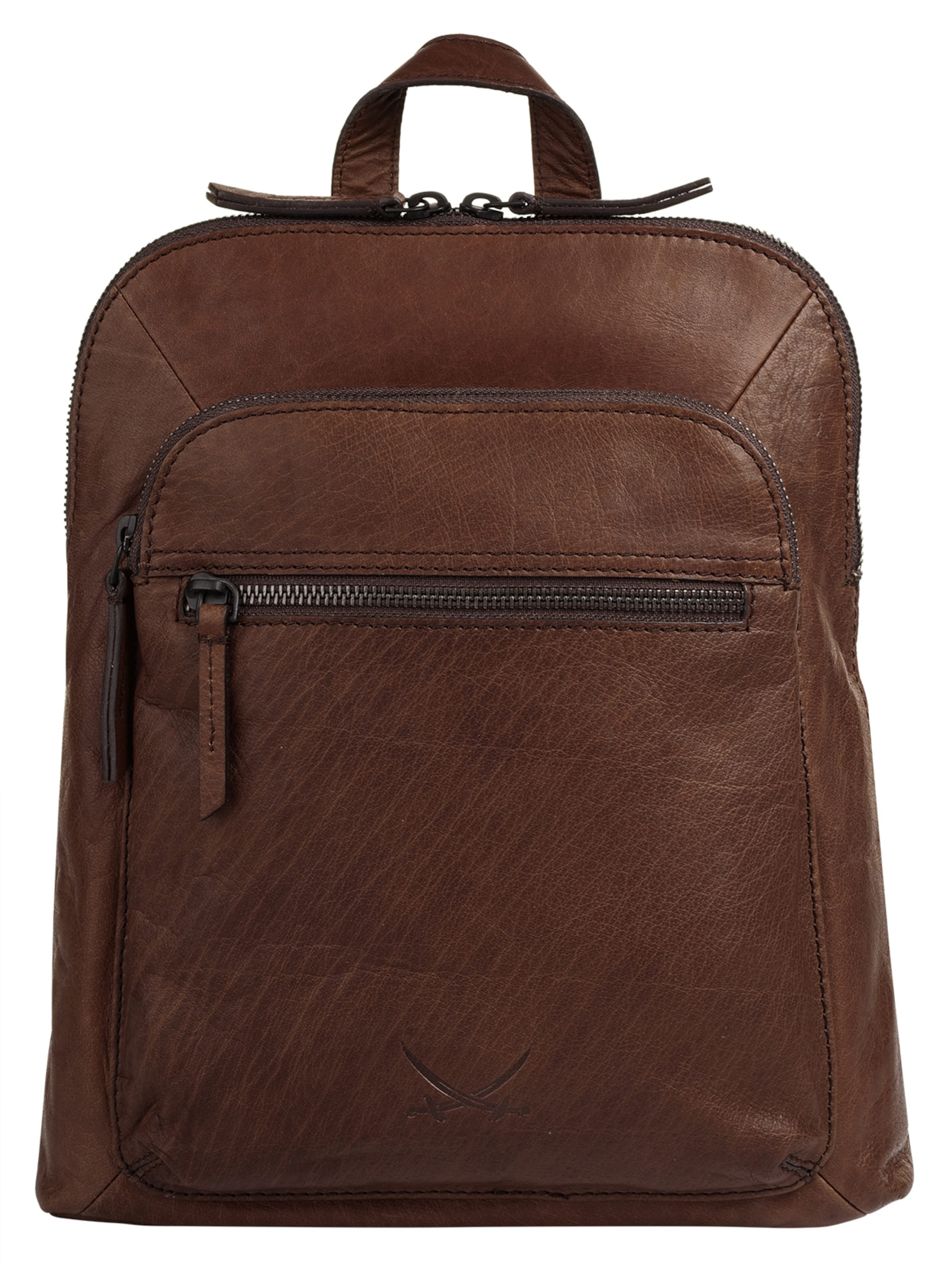 SANSIBAR Rucksack‌‌‌‌‌‌‌‌‌‌ in Braun: Vorderseite