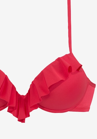 s.Oliver Push-up Bikini in Red