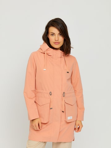 mazine Tussenparka 'Marydale' in Roze: voorkant