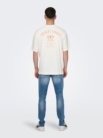 Only & Sons Shirt 'MILO' in White