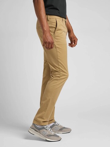 Slimfit Pantaloni per costume tradizionale 'Slim Chino Clay L71LTY60 112324935' di Lee in marrone