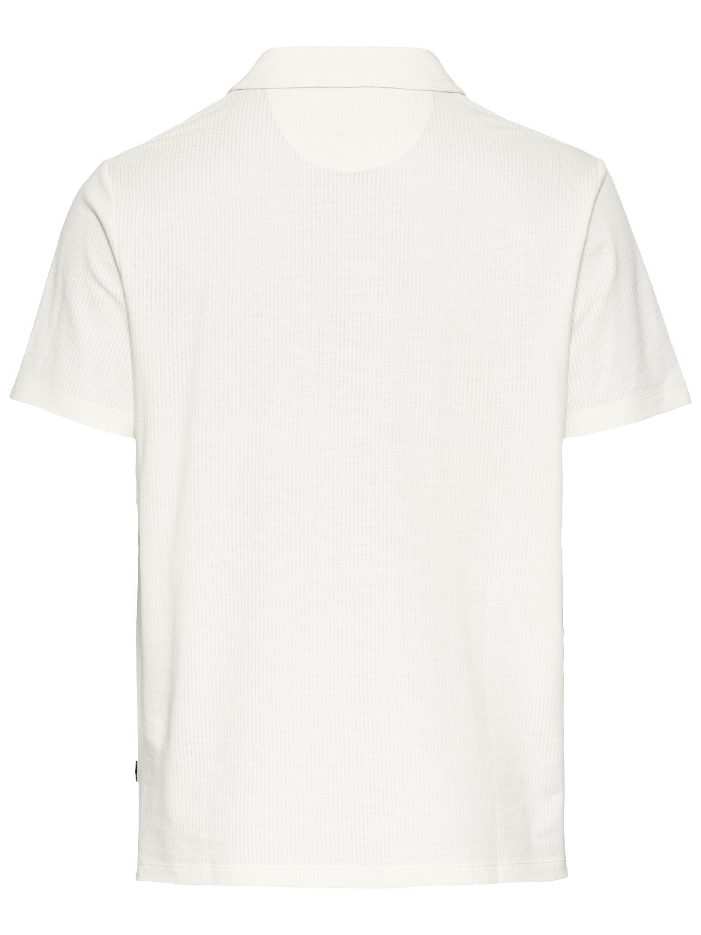 CAMEL ACTIVE Kurzarm Poloshirt mit Brusttasche in Weiß