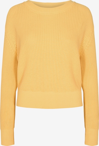 minimum Пуловер 'Mikala' в жълто: отпред