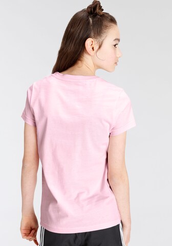 ADIDAS SPORTSWEAR Functioneel shirt 'Essentials Big Logo ' in Roze