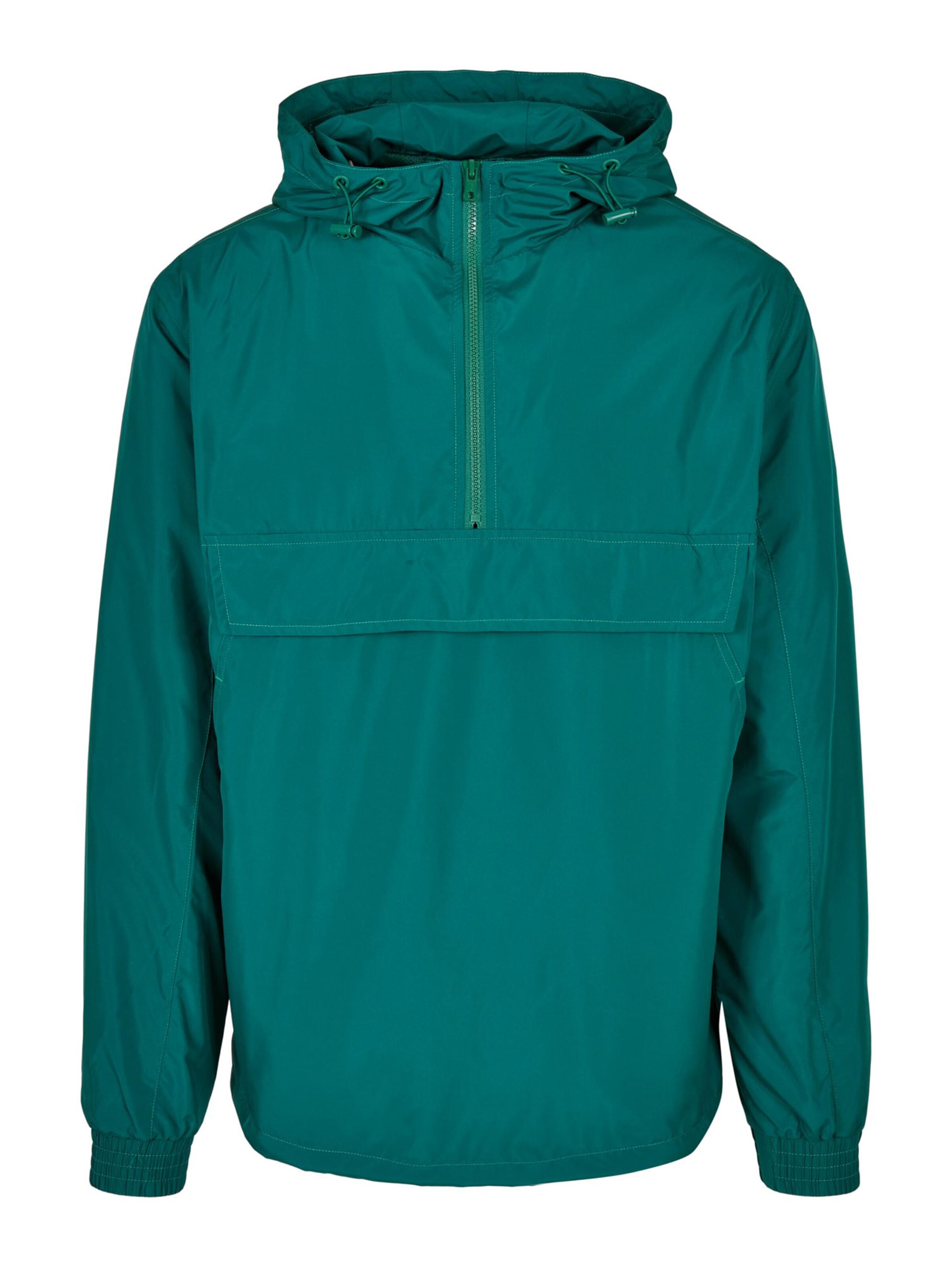 Urban Classics Between-season jacket in Green: front