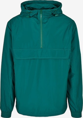 Urban Classics Between-Season Jacket in Green: front