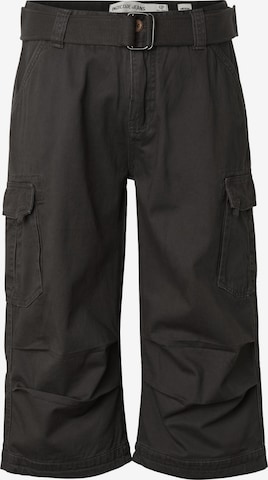 INDICODE JEANS Bojówki 'INColos' w kolorze czarny: przód