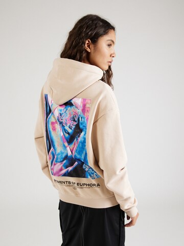 Vertere Berlin Sweatshirt 'EUPHORIC' in Beige: Vorderseite
