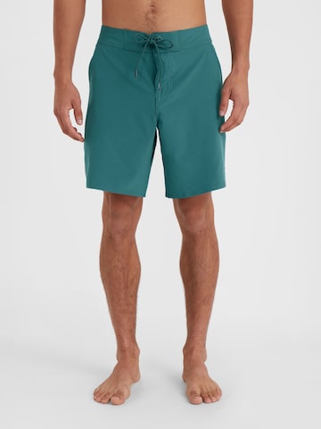 O'NEILL Plavecké šortky 'Jack' – zelená: přední strana
