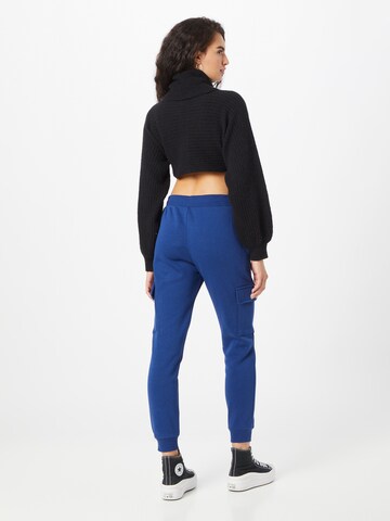 Urban Classics Tapered Cargo trousers in Blue