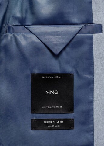 MANGO MAN Slim fit Business blazer 'Paris' in Blue