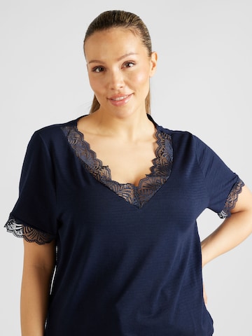 T-shirt 'Lene Shirt' ABOUT YOU Curvy en bleu