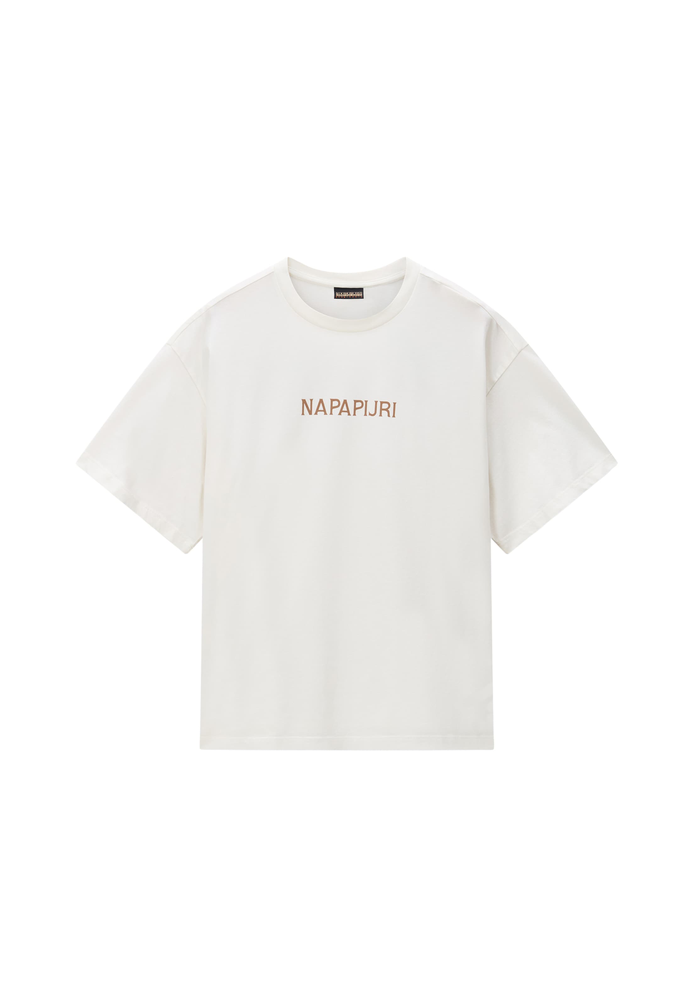 T-shirt 'S-HYTTE' NAPAPIJRI en blanc : devant