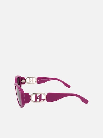 Lunettes de soleil 'Karl Lagerfeld KL6085S Fuchsia 55/18/140 Women Sunglasses' Karl Lagerfeld en rose