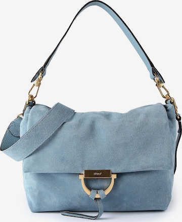 ABRO Shoulder Bag 'Temi' in Blue: front