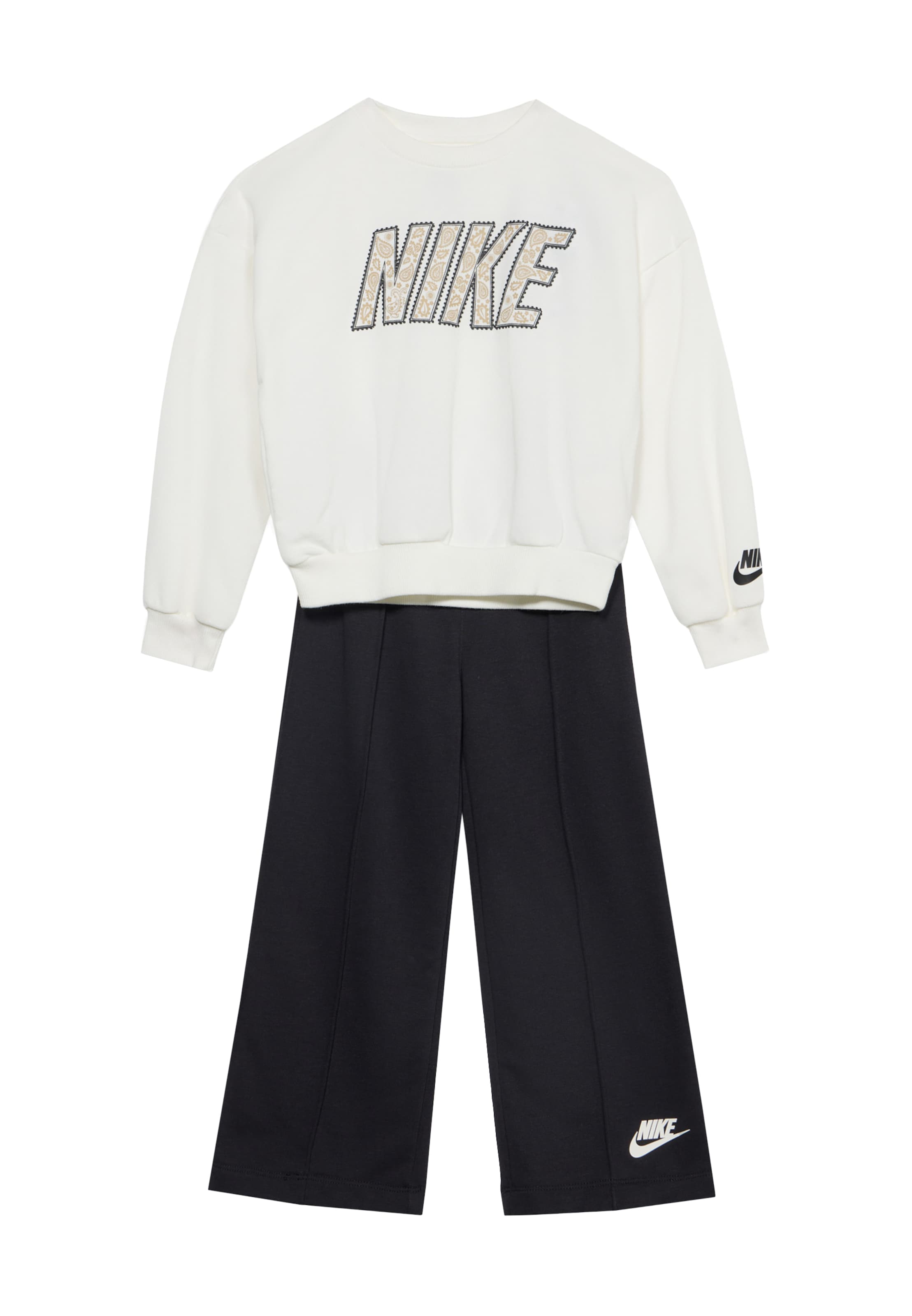 Set 'RETRO' de la Nike Sportswear pe negru: față