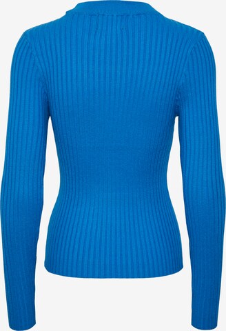 PIECES Pullover 'CRISTA' in Blau