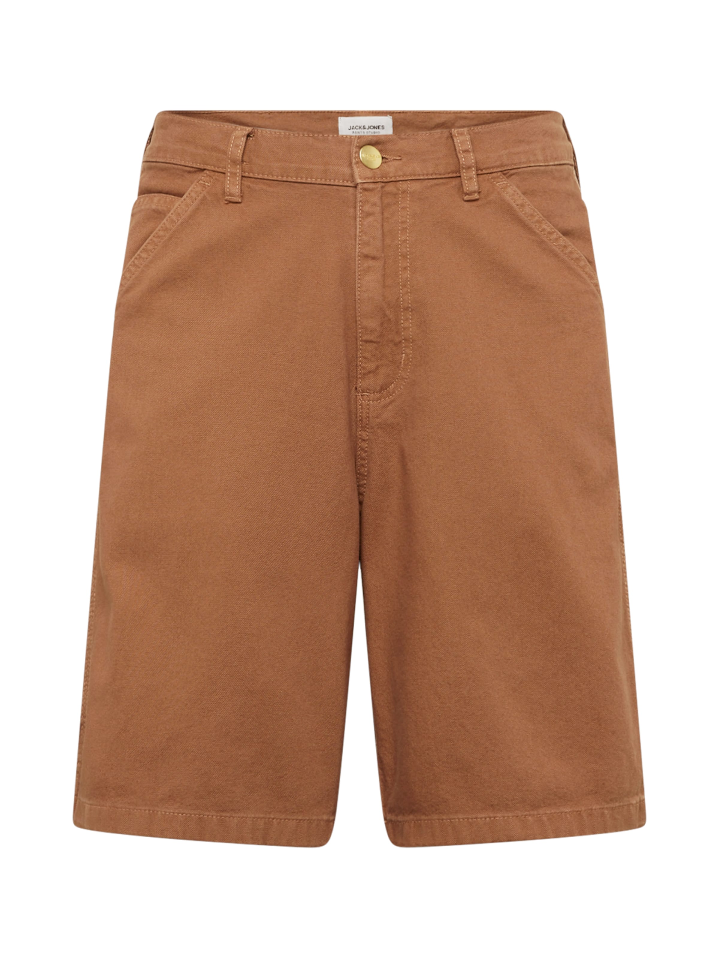 JACK & JONES Trousers 'KARL' in Brown: front