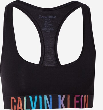 Calvin Klein Underwear Bralette Bra 'Intense Power Pride' in Black: front