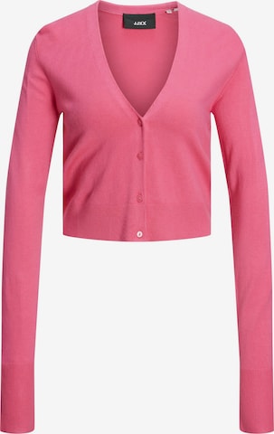 JJXX Knit Cardigan 'Sabel' in Pink: front