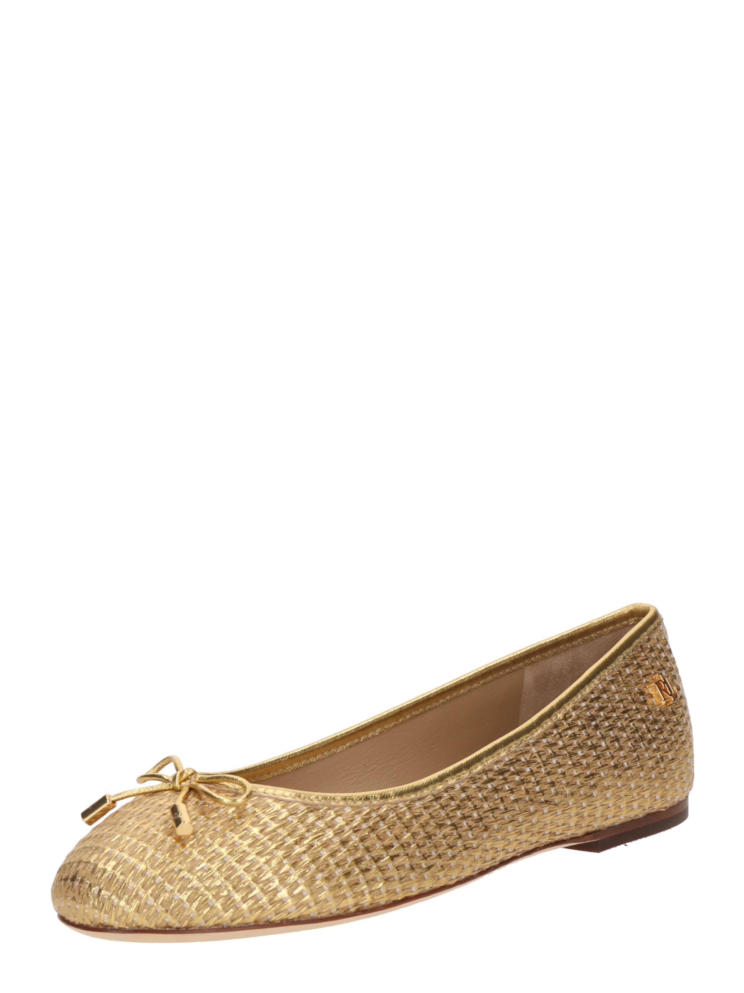 Lauren Ralph LaurenBalerinke 'JAYNA' - zlatna boja: prednji dio