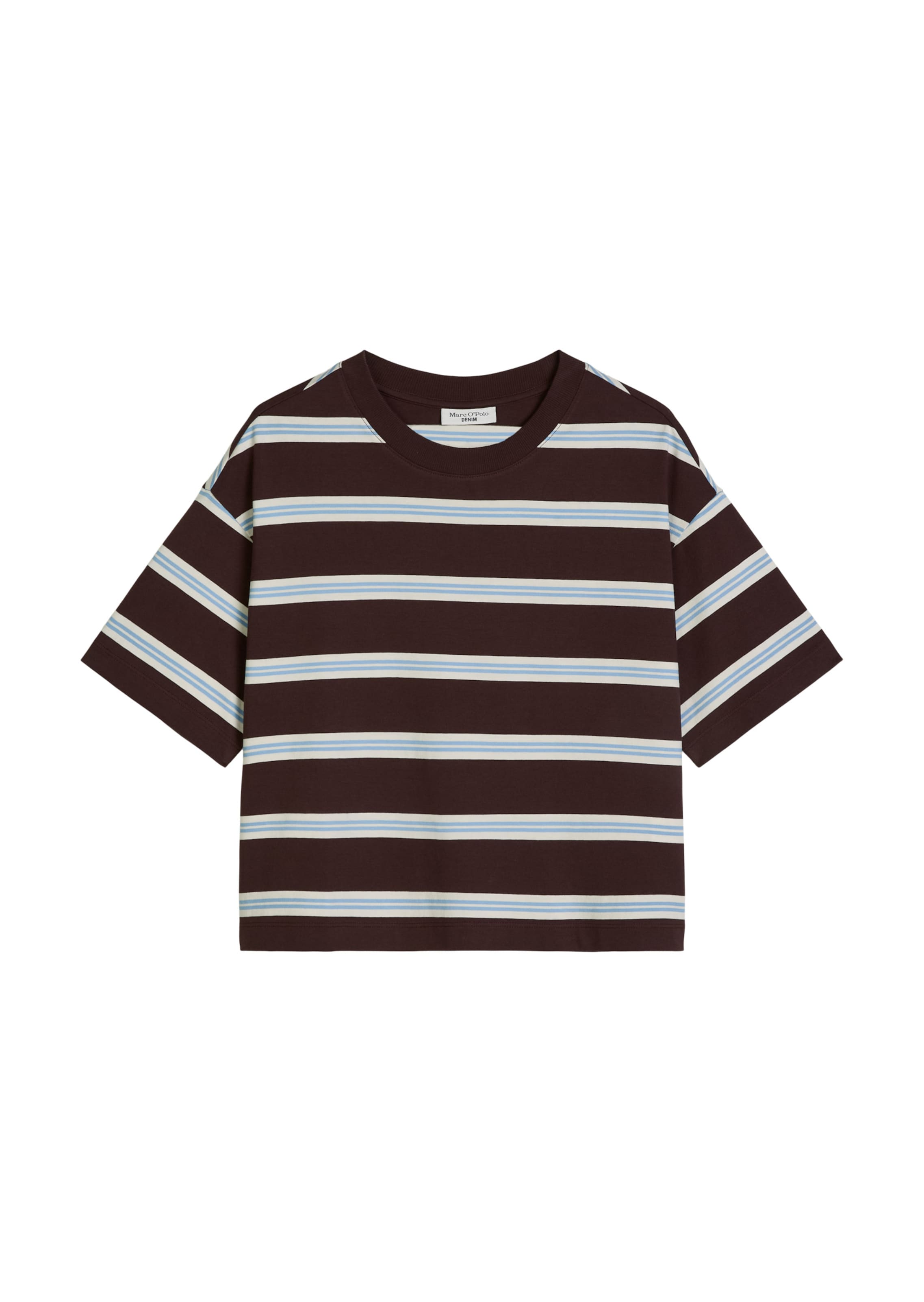 T-shirt Marc O'Polo DENIM en marron : devant