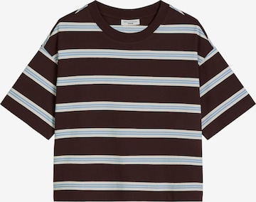 T-shirt Marc O'Polo DENIM en marron : devant