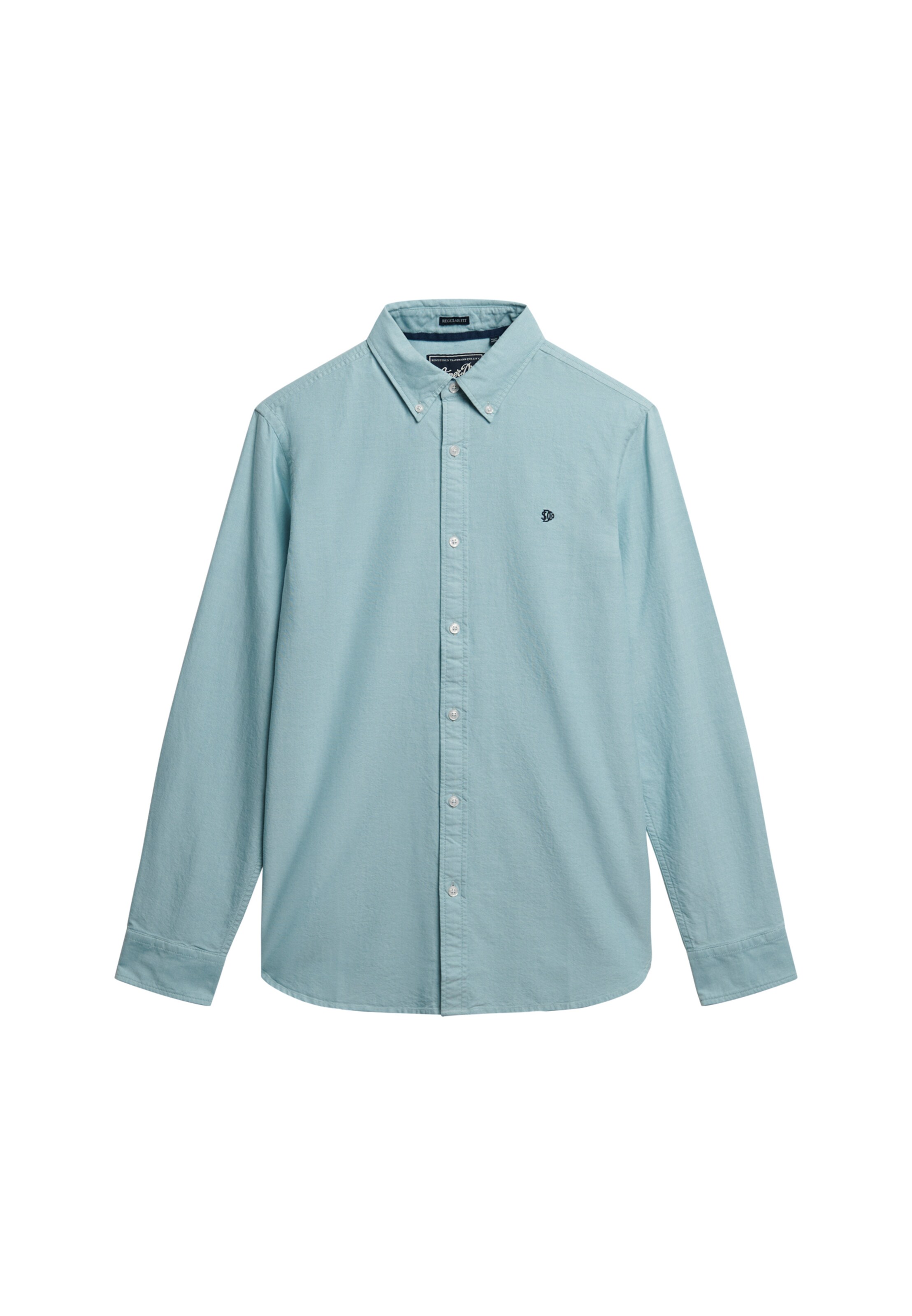 Superdry Overhemd 'Oxford' in Blauw: voorkant