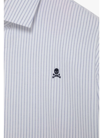 Coupe regular Chemise ' ' Scalpers en blanc : devant