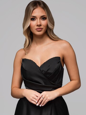 Ombre Abendkleid‌ in Schwarz