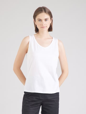 s.Oliver Top in Wit: voorkant