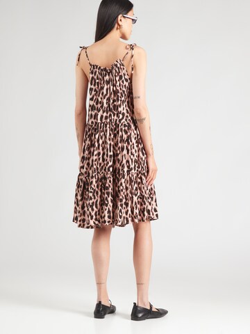 VILA Summer Dress 'VIMesa' in Brown