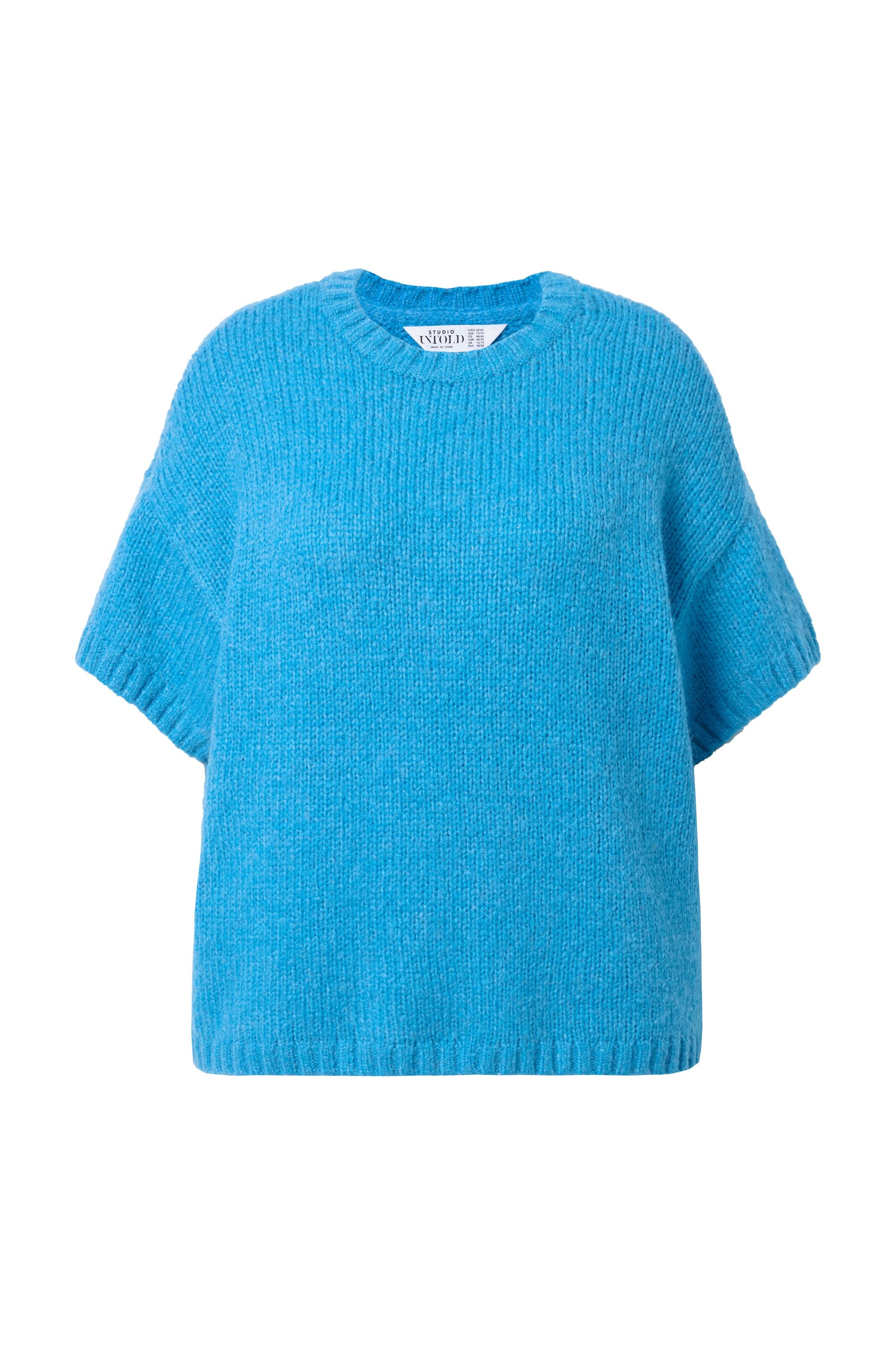 Studio Untold Trui in Blauw: voorkant