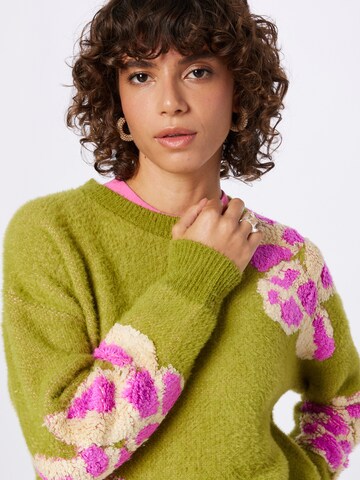 FRNCH PARIS Sweater 'Ulyssia' in Green